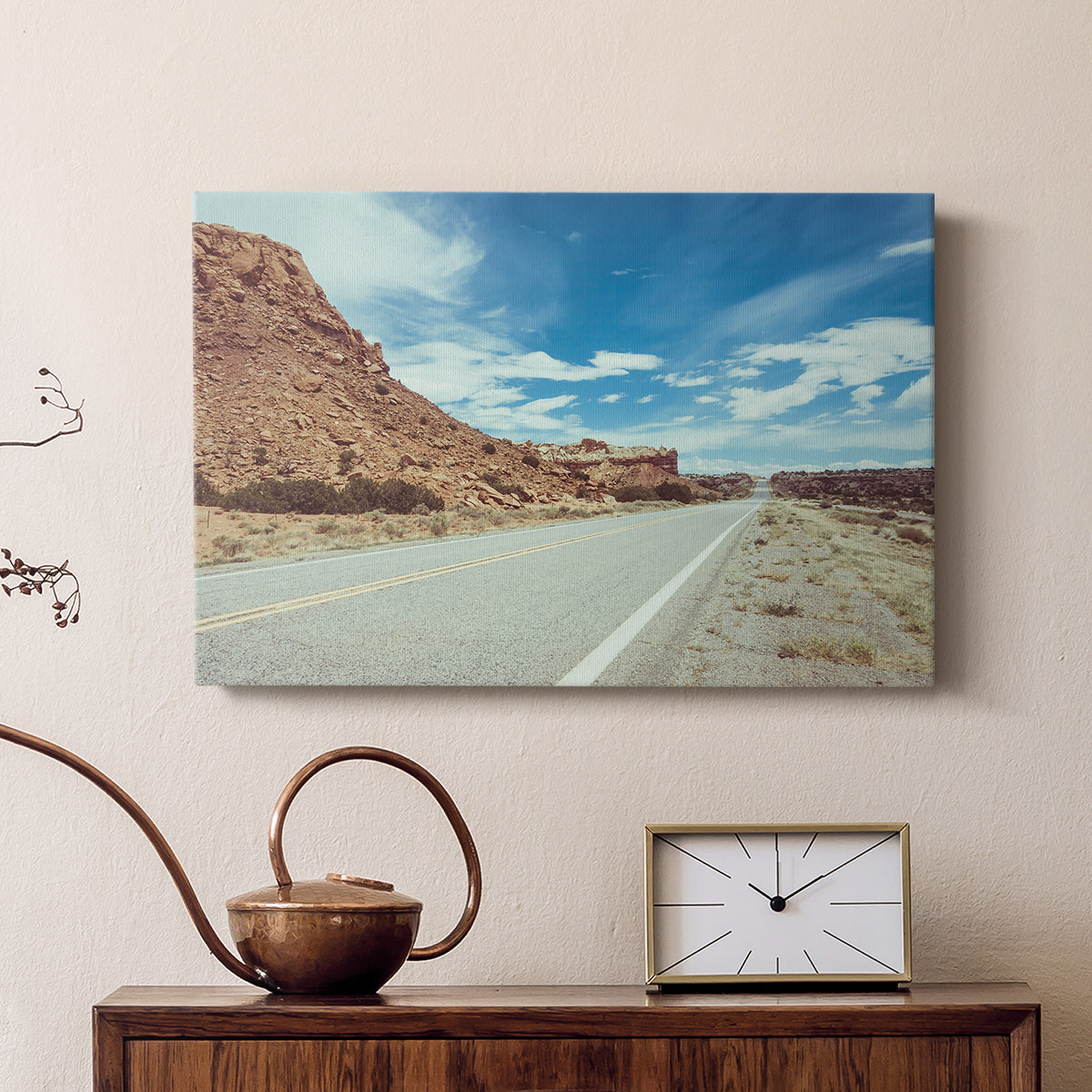 New Mexico Drive II - Canvas Art Print