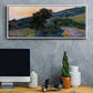 Sunset at Giverny, 1886 - Floater Framed Canvas Print