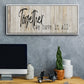 Together We Have - Floater Framed Canvas Print