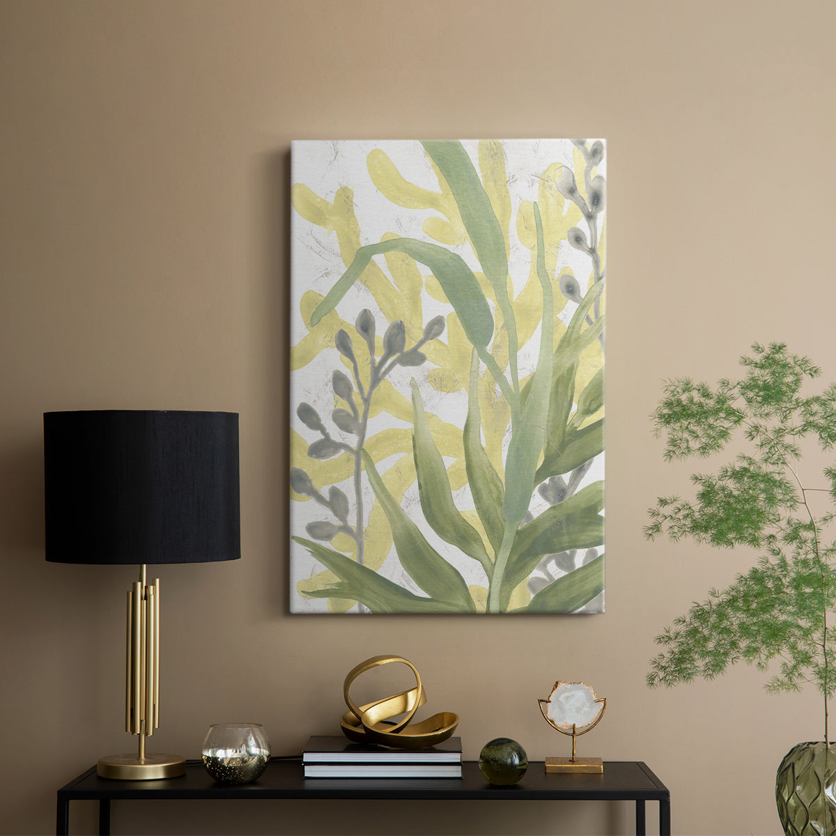Sea Grass Fresco I - Canvas Art Print