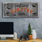 Home Sweet Haunted - Floater Framed Canvas Print