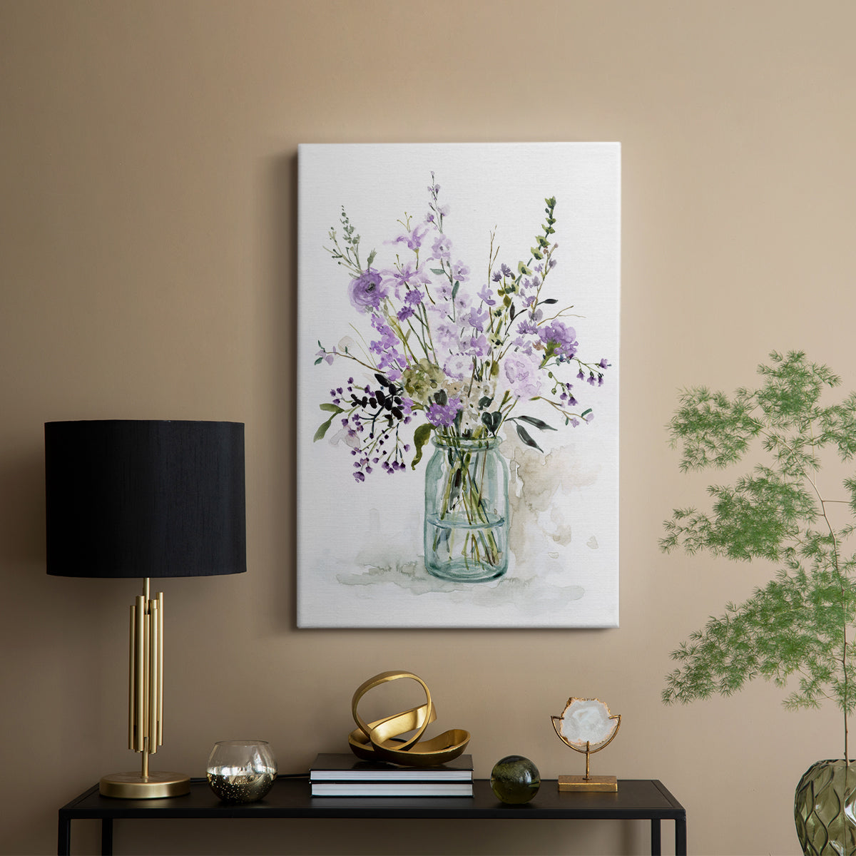 Purple Passion II - Canvas Art Print