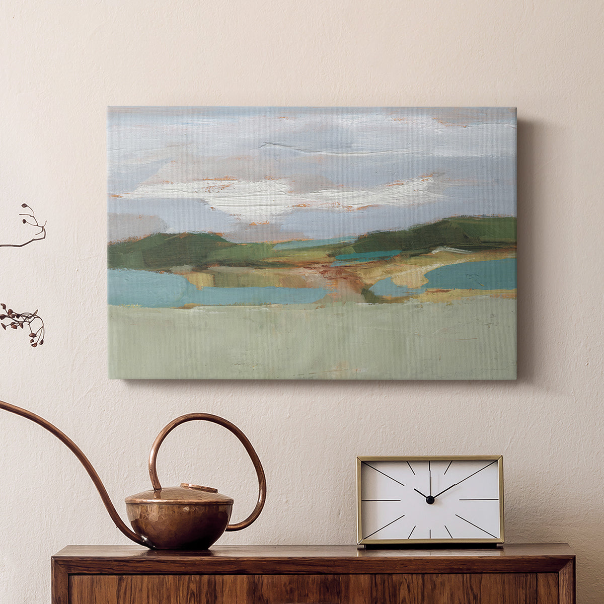 High Noon Vista Study II - Canvas Art Print
