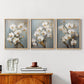 Floral Study Series LXV - Restickable Framed Art Set