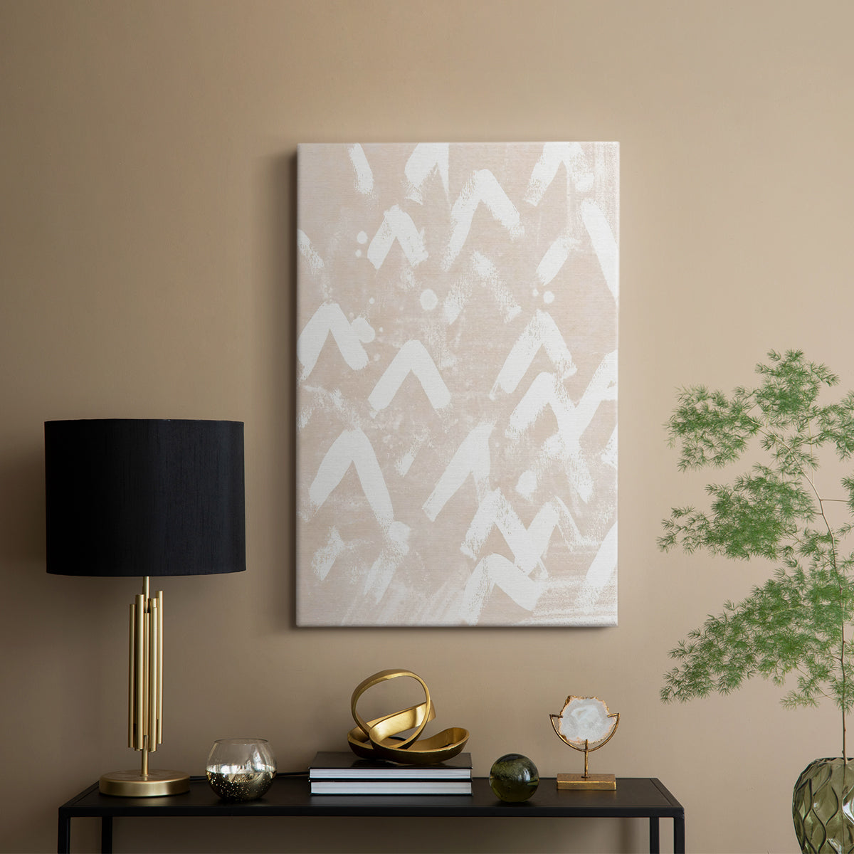 Earth Etching III - Canvas Art Print