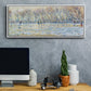 Skaters at Giverny, 1899 - Floater Framed Canvas Print