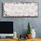 Done In Love - Floater Framed Canvas Print