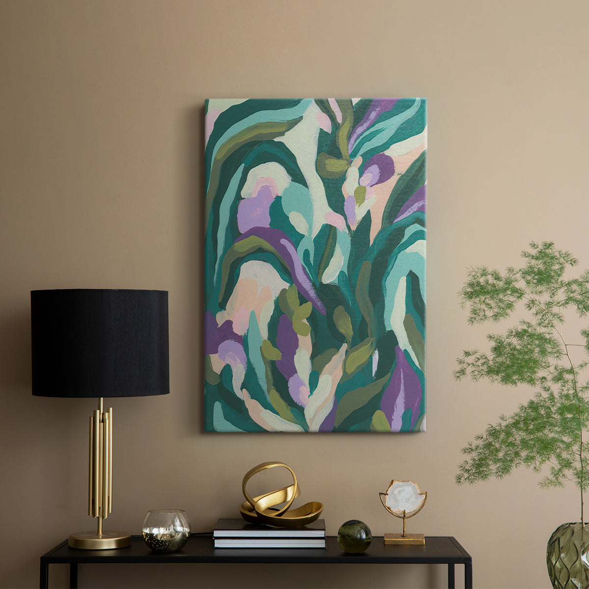 Jungle Wave I - Canvas Art Print
