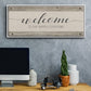 Happily Home - Floater Framed Canvas Print