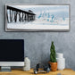 Life's a Beach - Floater Framed Canvas Print