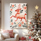 Twilight of Holly-Red Lantern - Canvas Art Print