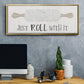 Roll With It - Floater Framed Canvas Print