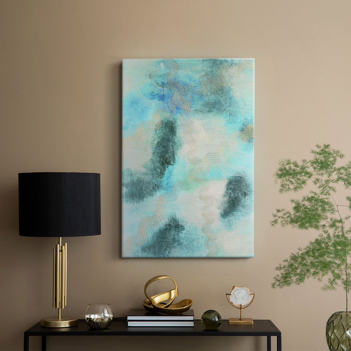 Blue Shift II - Canvas Art Print