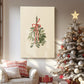 Tinsel-Gold Village Lane - Canvas Art Print