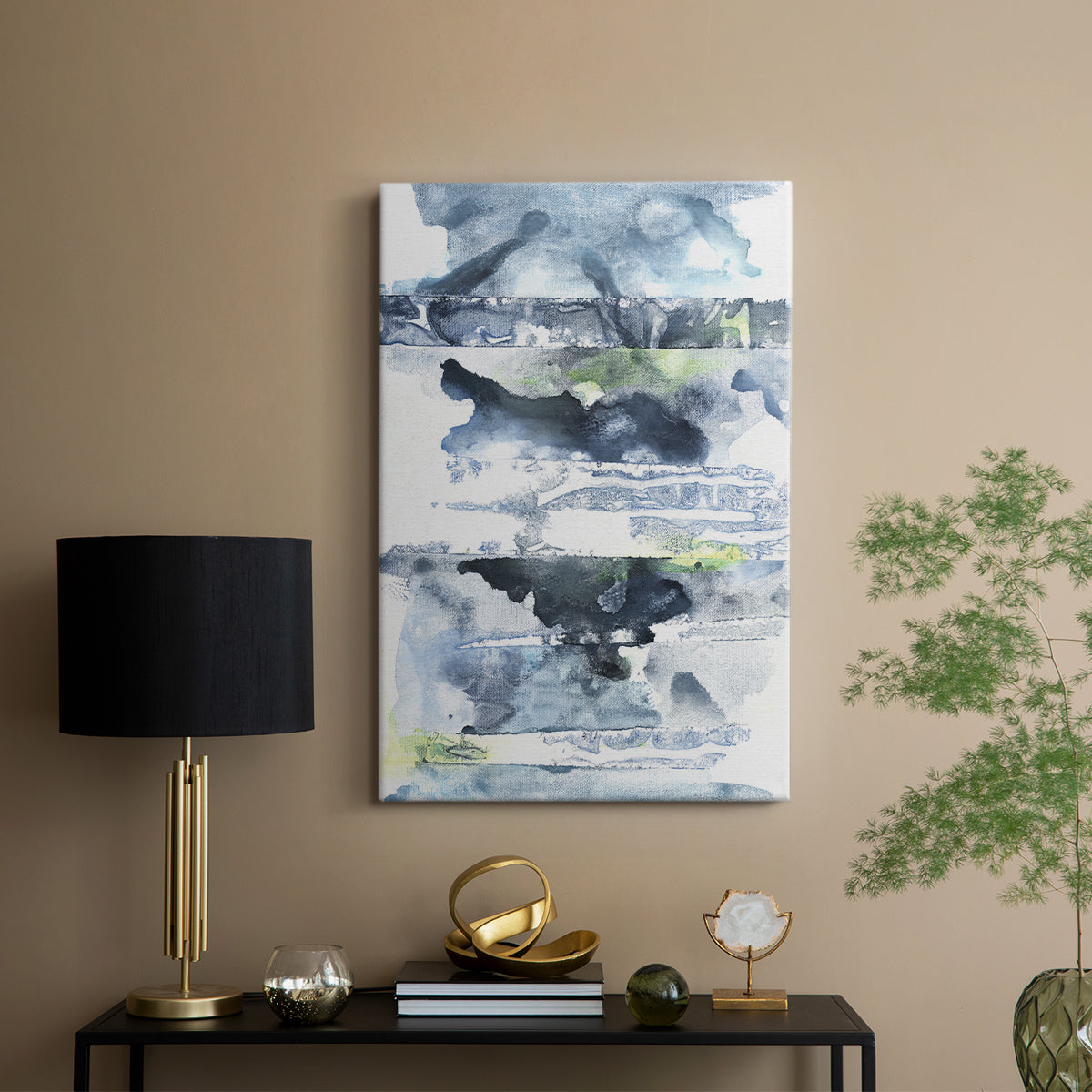 Blue Memories II - Canvas Art Print