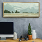 Farmland Study I - Floater Framed Canvas Print