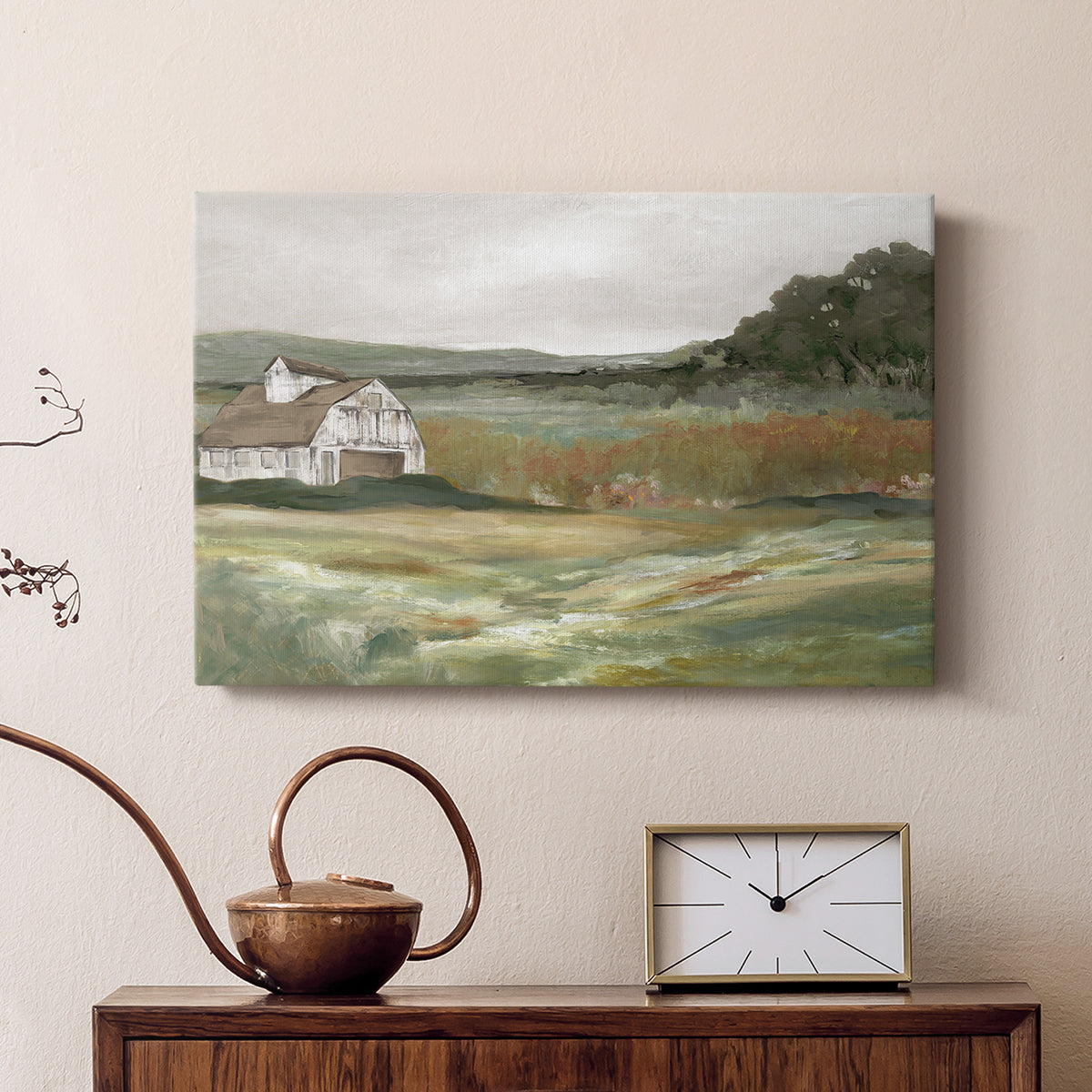 Afternoon on the Farm - Canvas Art Print