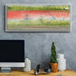 Nature's Flag I - Floater Framed Canvas Print