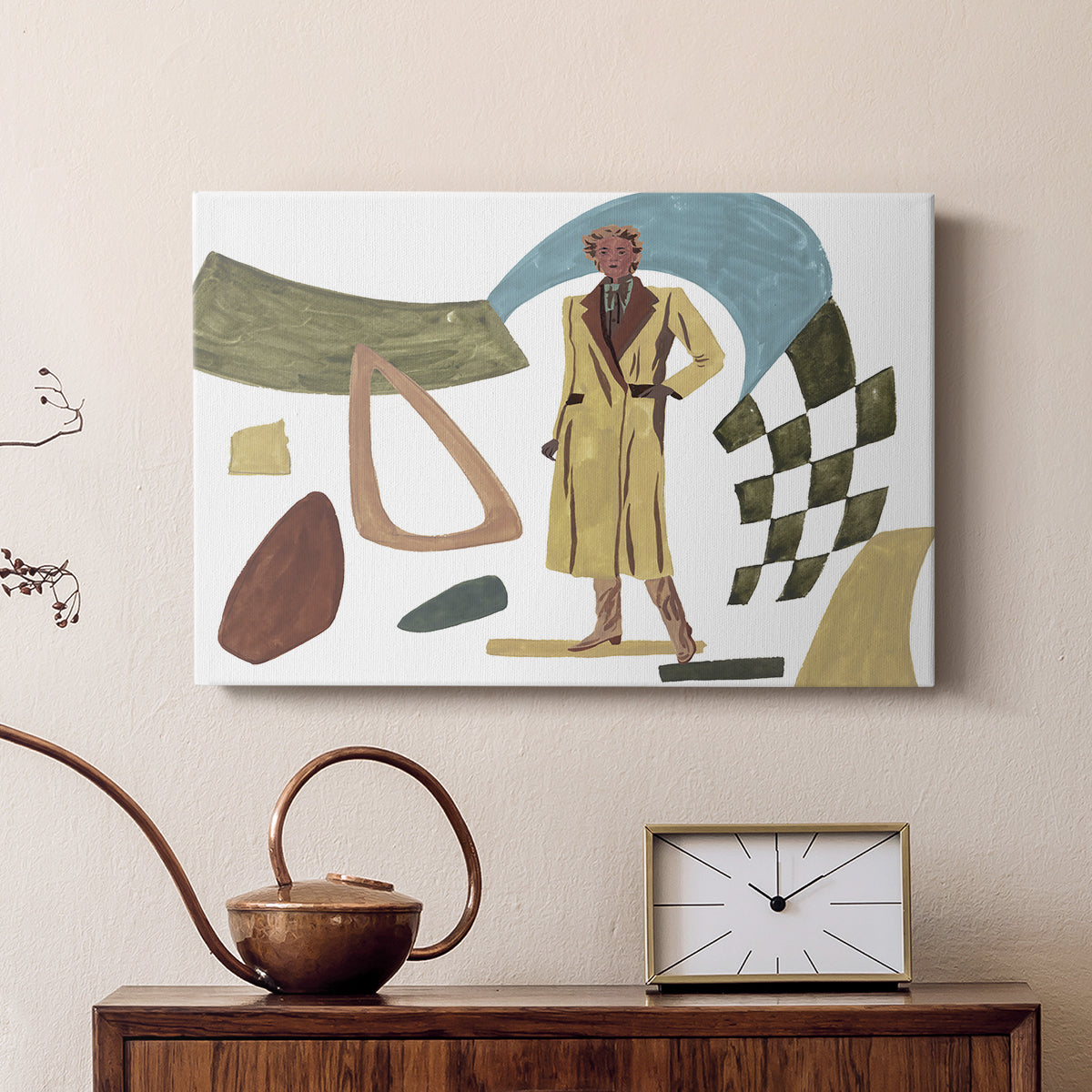 Vintage Vibes III - Canvas Art Print