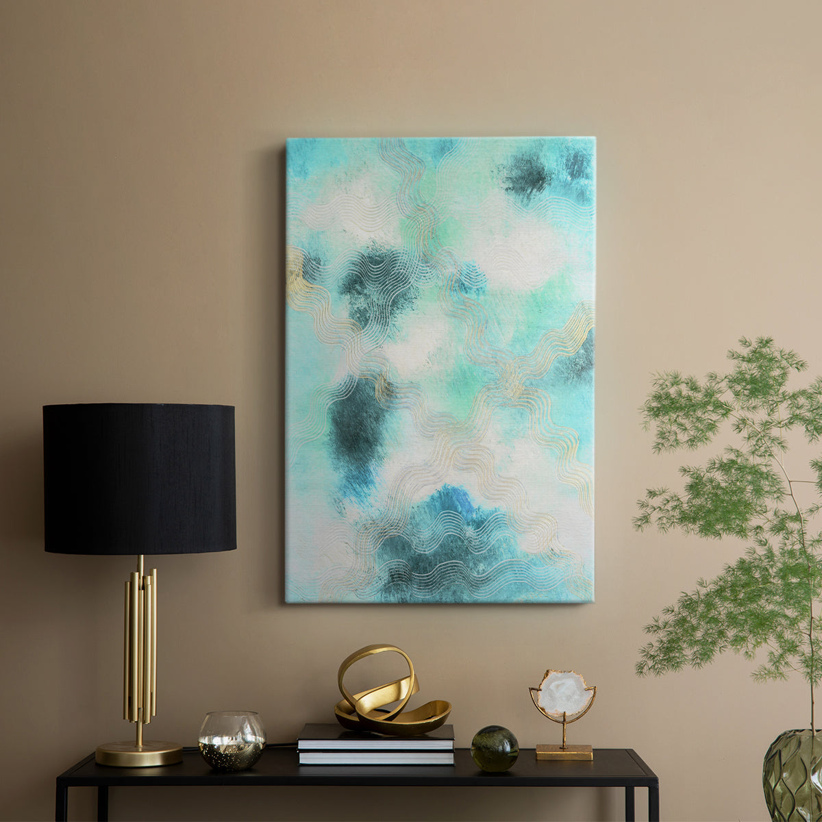 Blue Shift I - Canvas Art Print