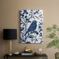 Bluebird Silhouette I - Canvas Art Print