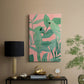 Pink and Green Birds of Paradise II - Canvas Art Print