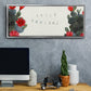 Flowering Christmas Cactus Collection D - Floater Framed Canvas Print