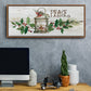 Rustic Peace - Floater Framed Canvas Print