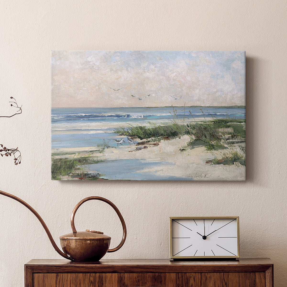 Soft Morning Sea - Canvas Art Print