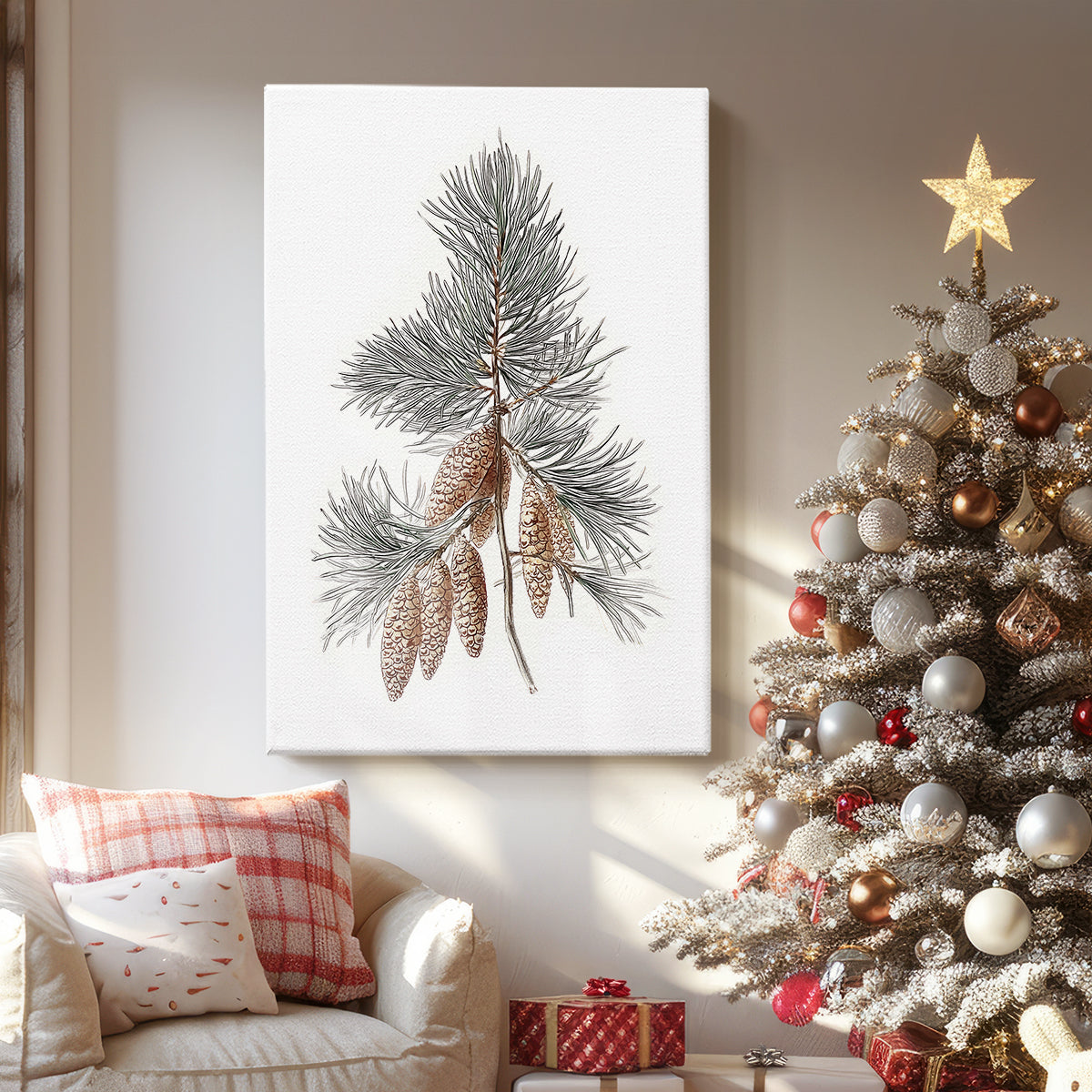 Pearled Eve Lane - Canvas Art Print