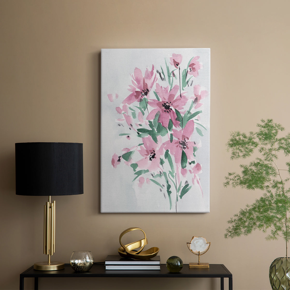 Posy Blooms III - Canvas Art Print