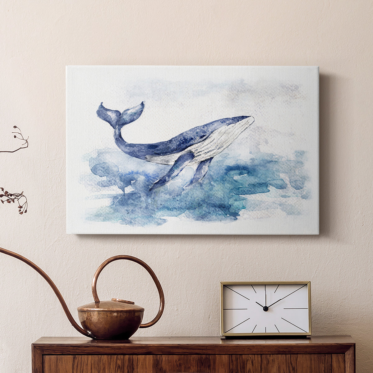 Beautiful Breach - Canvas Art Print
