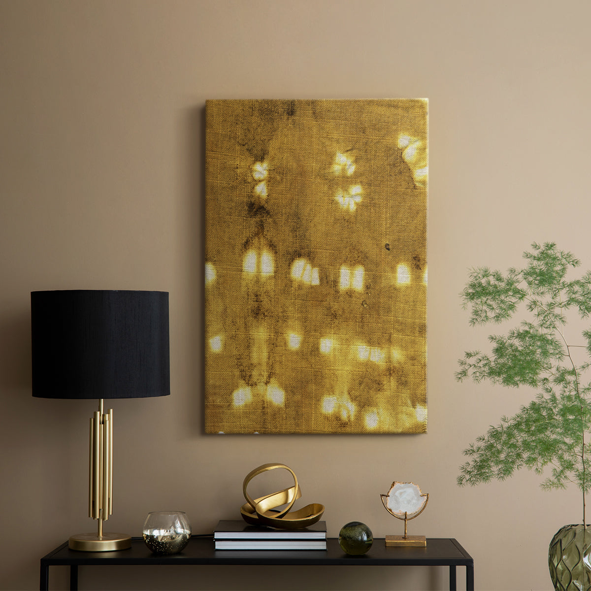 Turmeric Sunrise I - Canvas Art Print