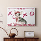 Puppy Valentine Collection A - Canvas Art Print