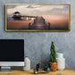 Early Morning Maldives - Floater Framed Canvas Print