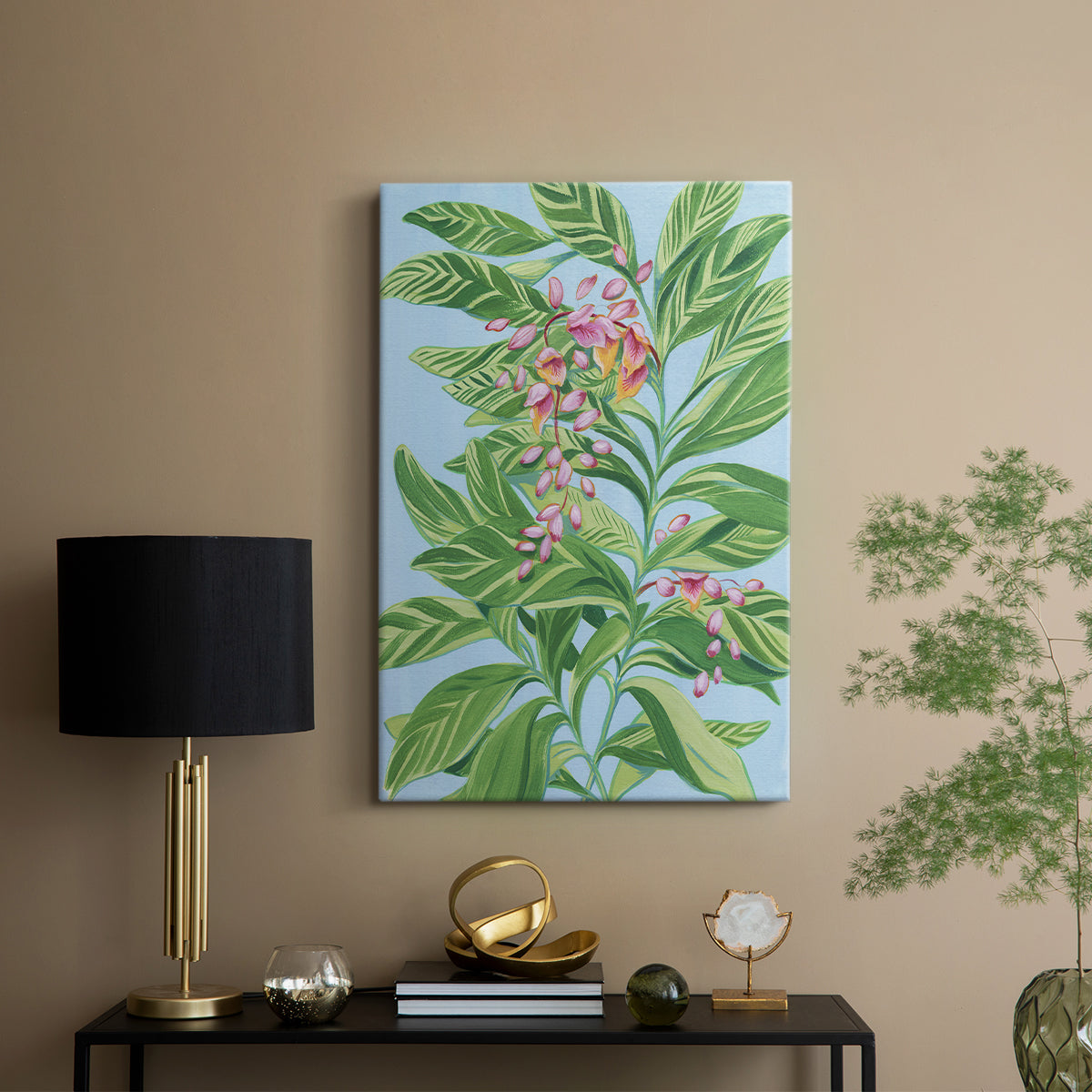 Tropical Shell Ginger II - Canvas Art Print