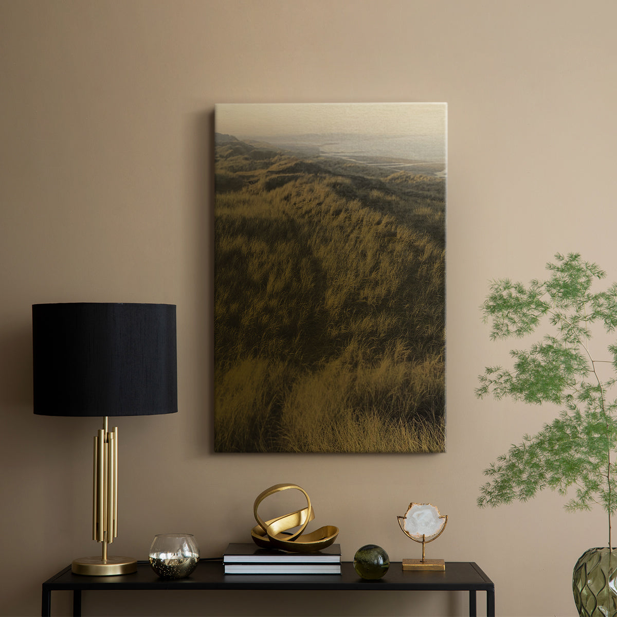 Golden Fog II - Canvas Art Print