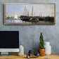 Pleasure Boats, 1872 - Floater Framed Canvas Print