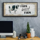 Farm Sweet Farm II - Floater Framed Canvas Print