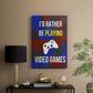 Gamer at Play III - Canvas Art Print