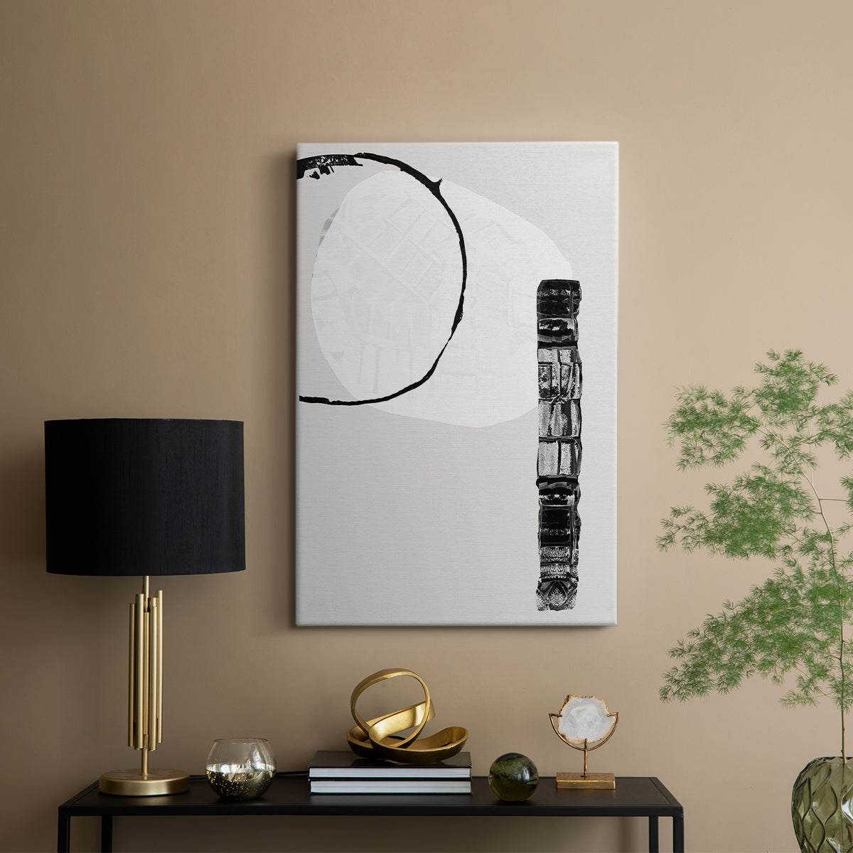 Zen Shapes II - Canvas Art Print