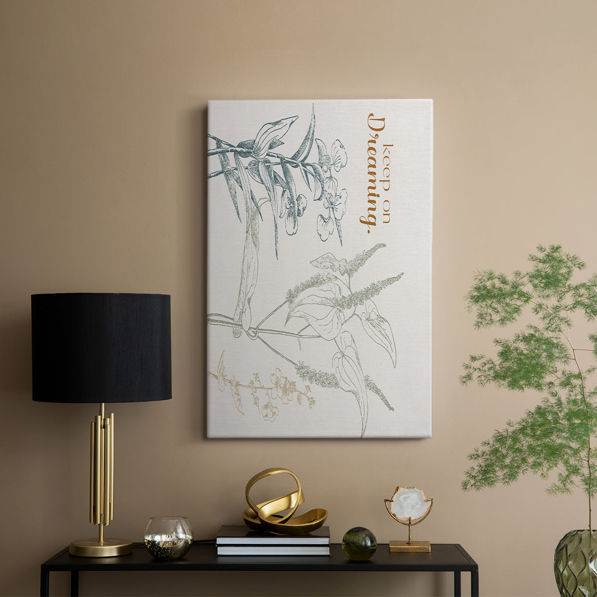 Keep on Dreaming - Canvas Art Print