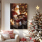 Candlelit Cathedral Village - Canvas Art Print