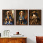 Royal Animals Series LIX - Restickable Framed Art Set