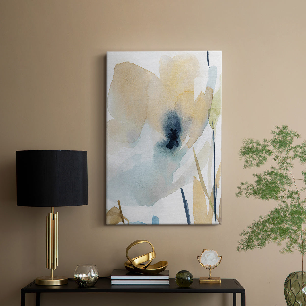 Blooming Wash II - Canvas Art Print