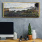 The Seine at Argenteuil, 1877 - Floater Framed Canvas Print