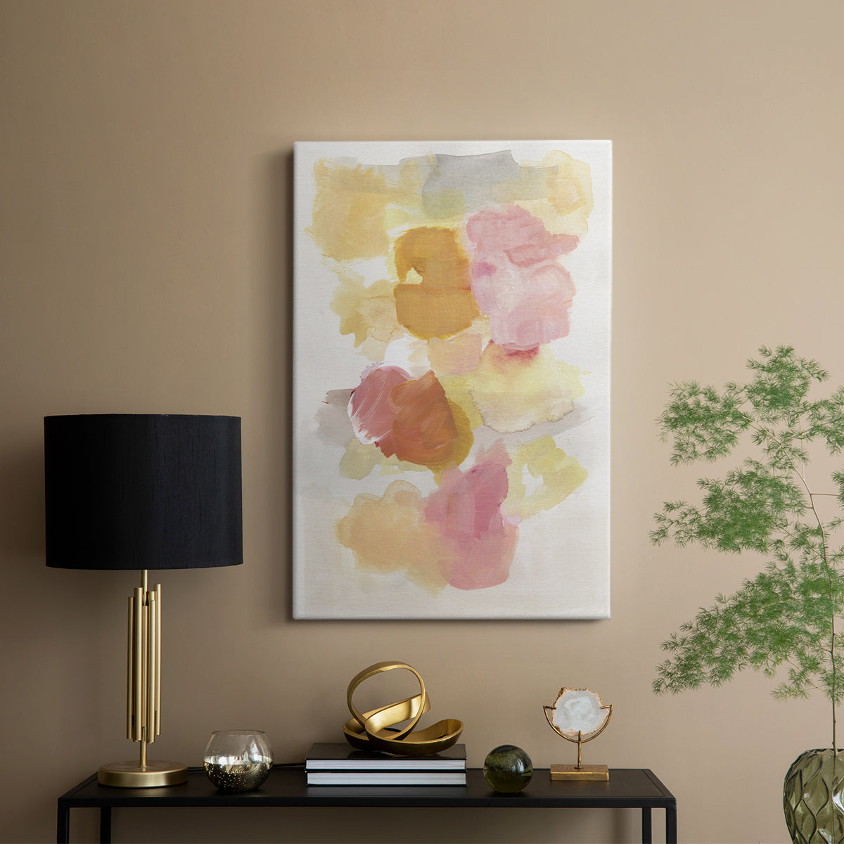 Warm Petals II - Canvas Art Print