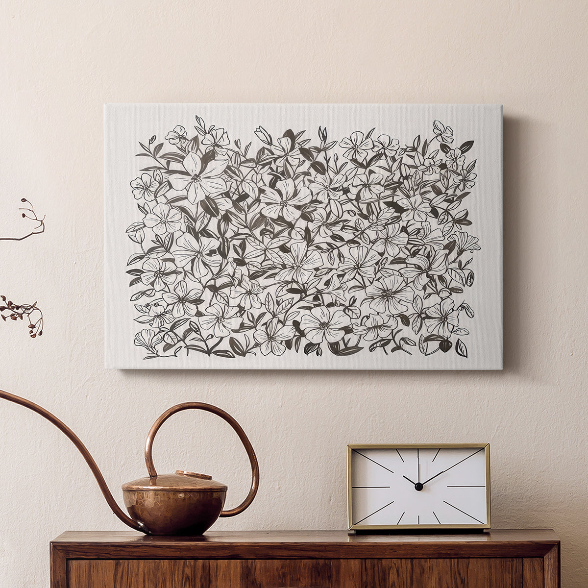 Periwinkle Daze III - Canvas Art Print