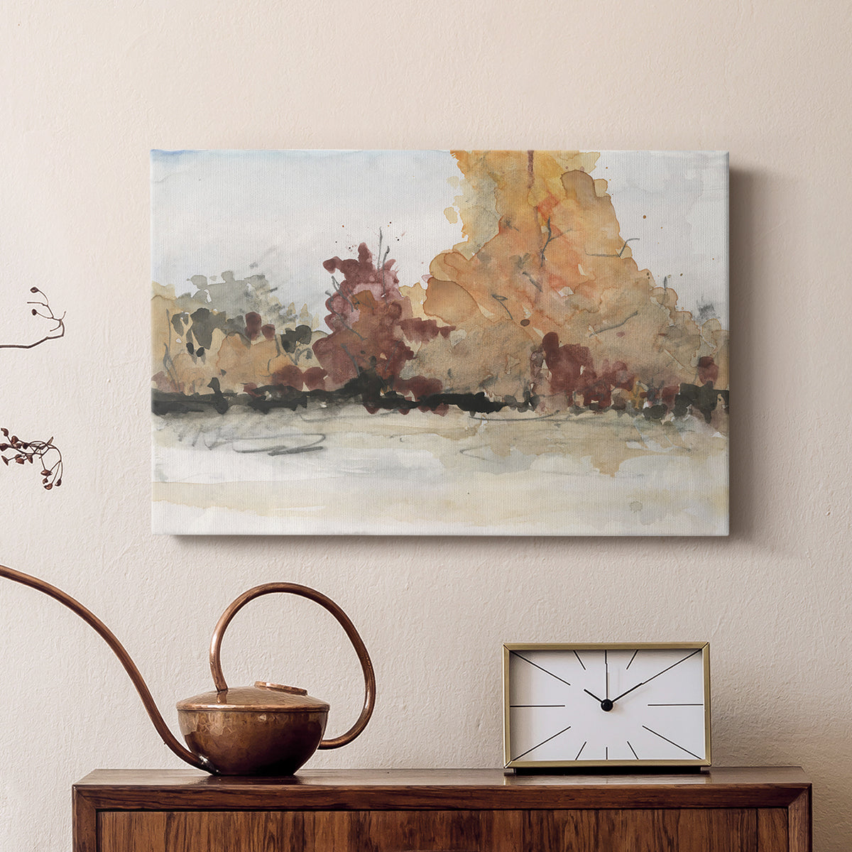 The Autumn View II - Canvas Art Print