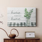 Eucalyptus Home Sweet Home - Canvas Art Print